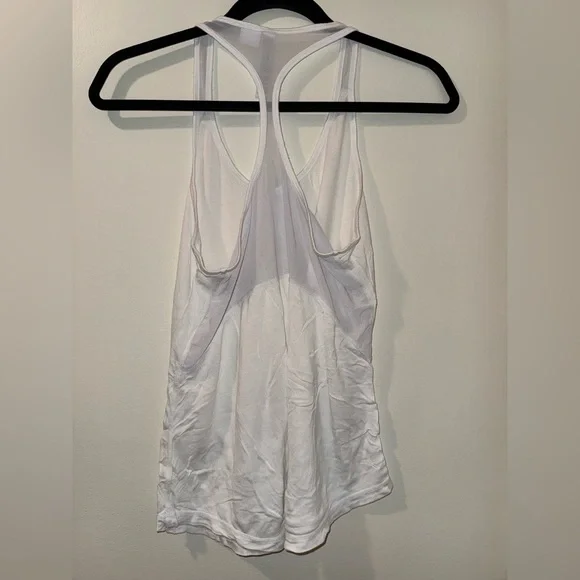 White Relaxed Tank Top - Picture 2 of 3